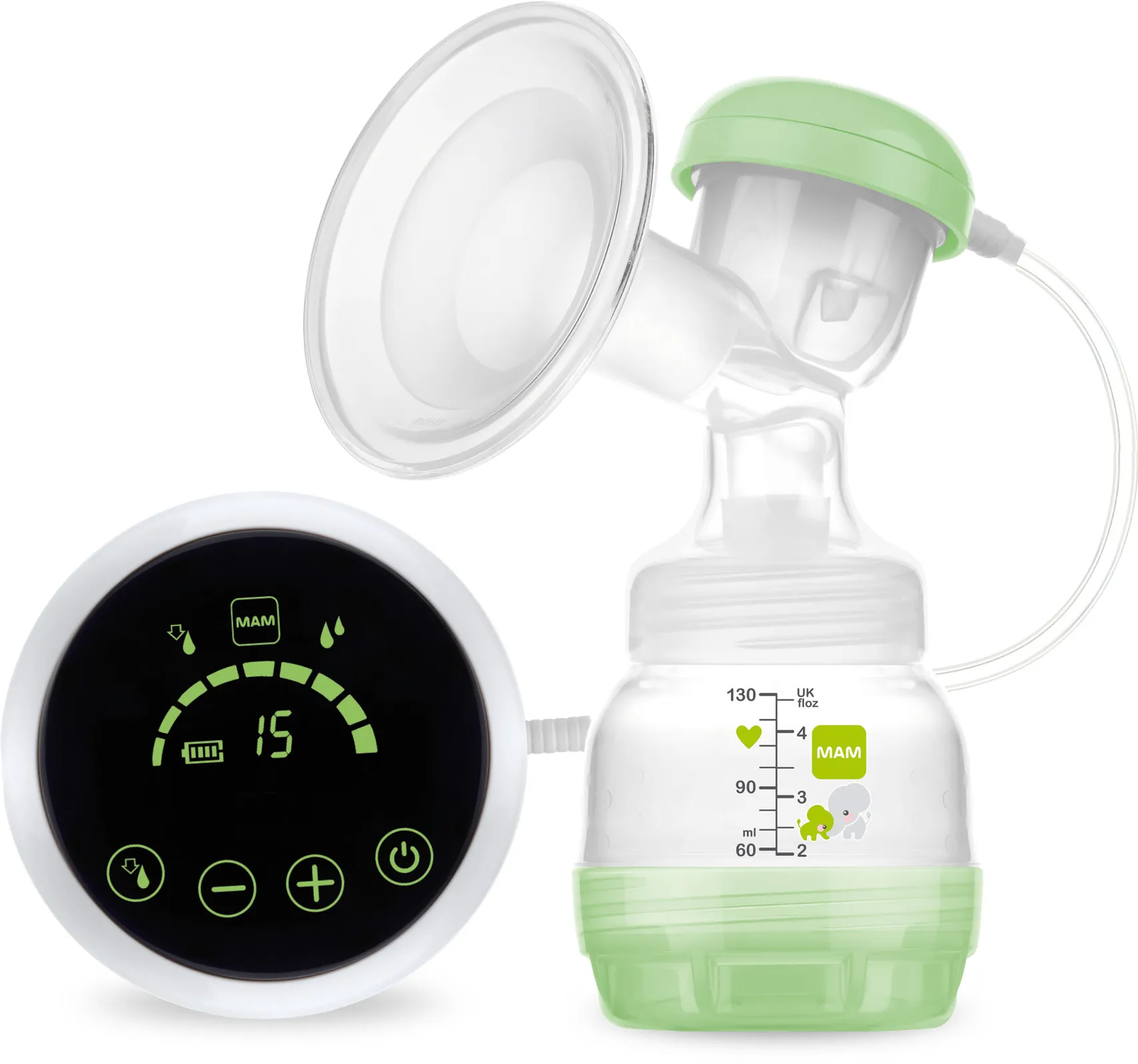 Tire-lait simple pompage 2-en-1