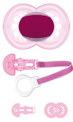 MAM Individual Combi-Box 6+ - Soother & Clip