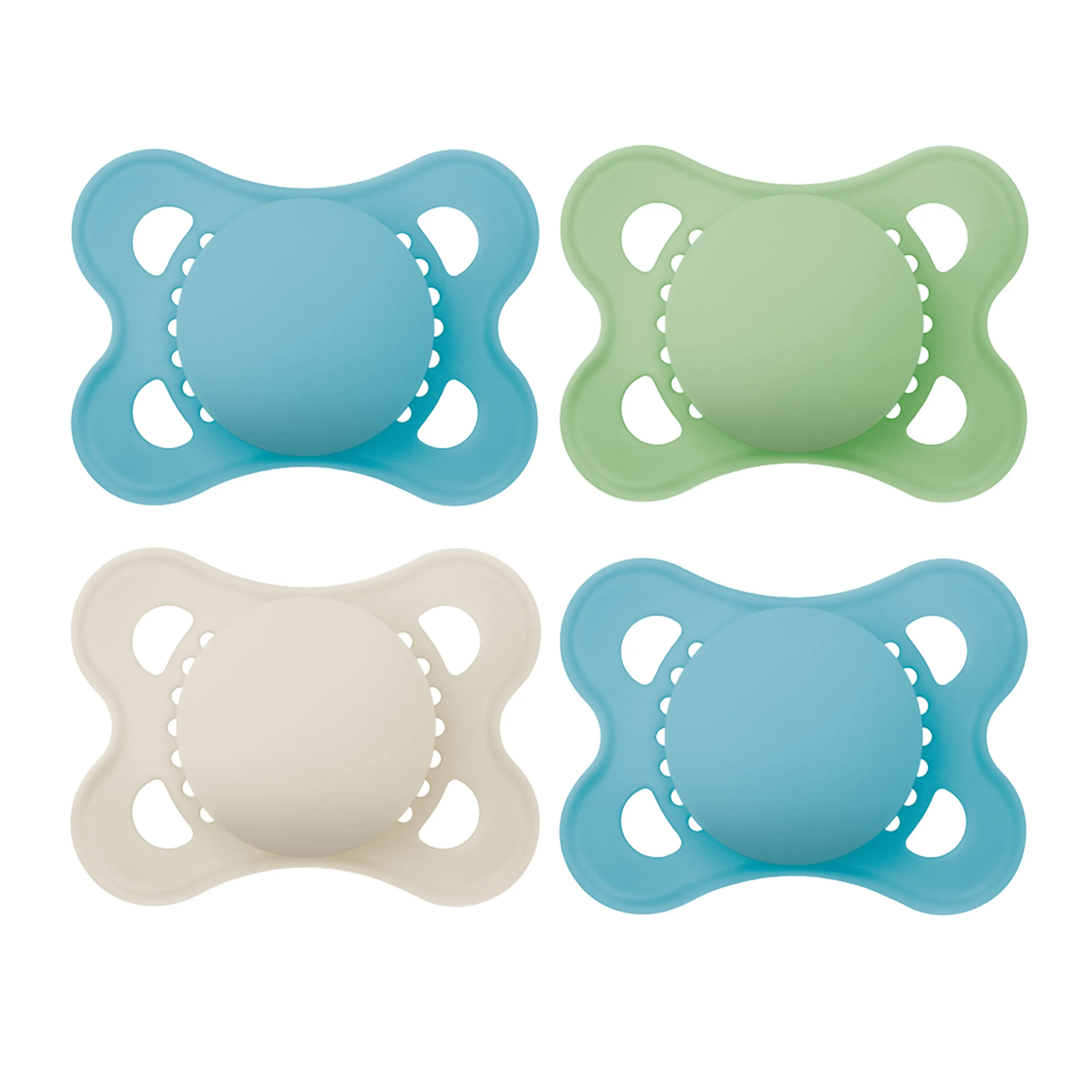 MAM Original Matte Pacifier 4 pack, 0-6 Months