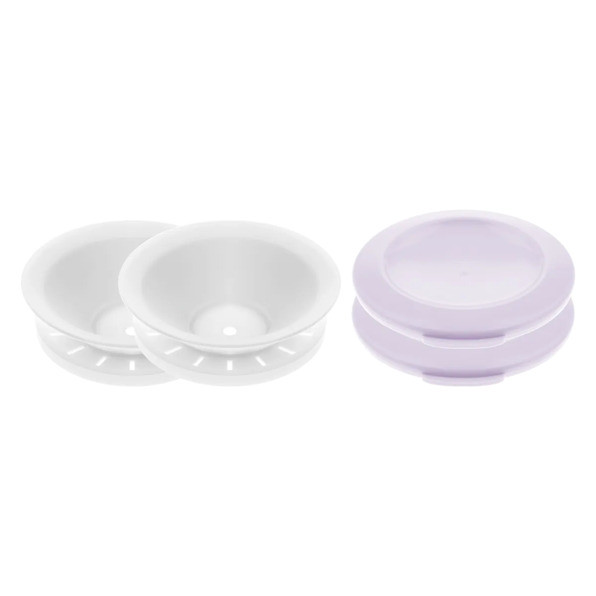 Easy to Drink Cup Spare Parts Set, Silicone Valve & Travel lid (pack of 2)
