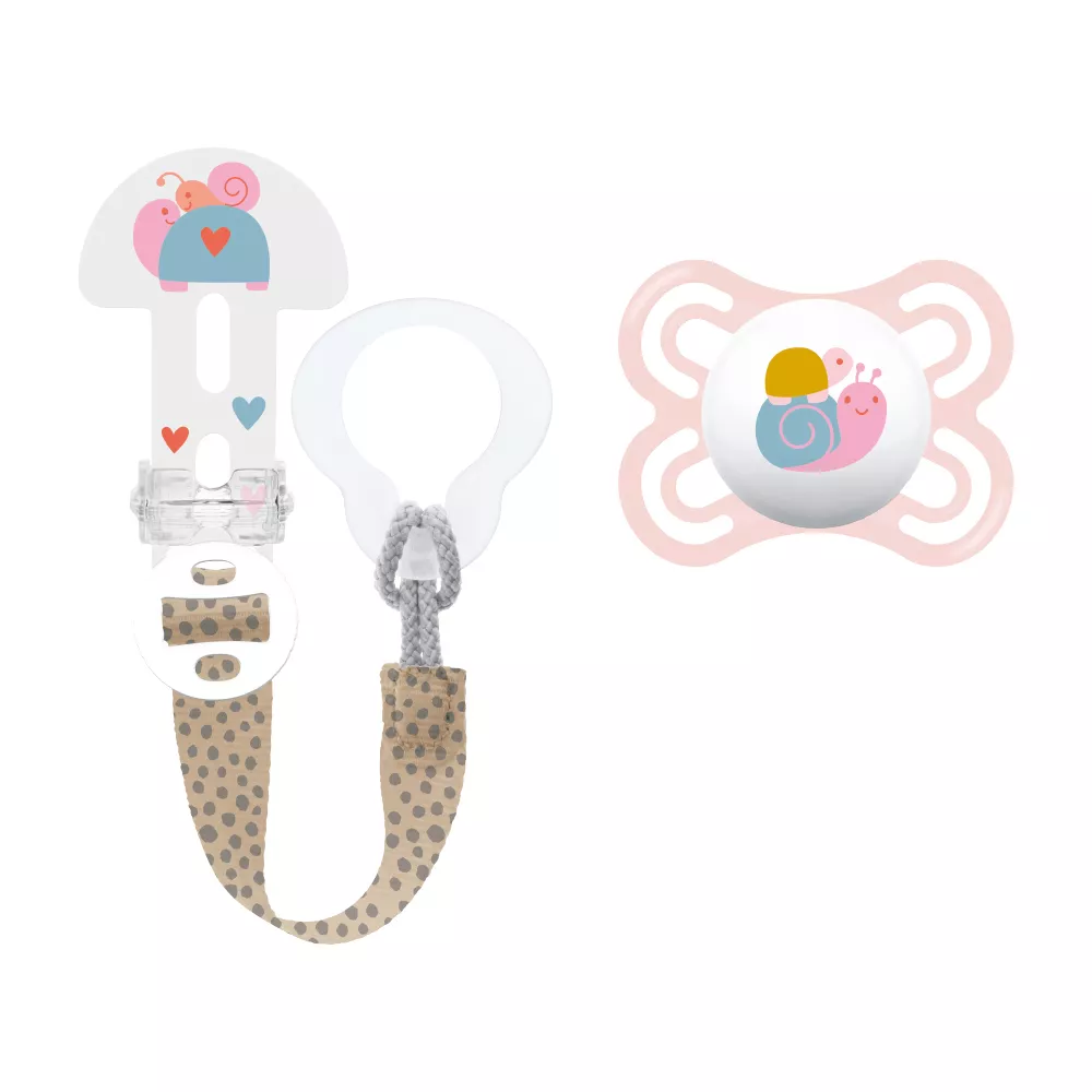 MAM Perfect 2-6 months & Clip it! Better together- Soother and Clip