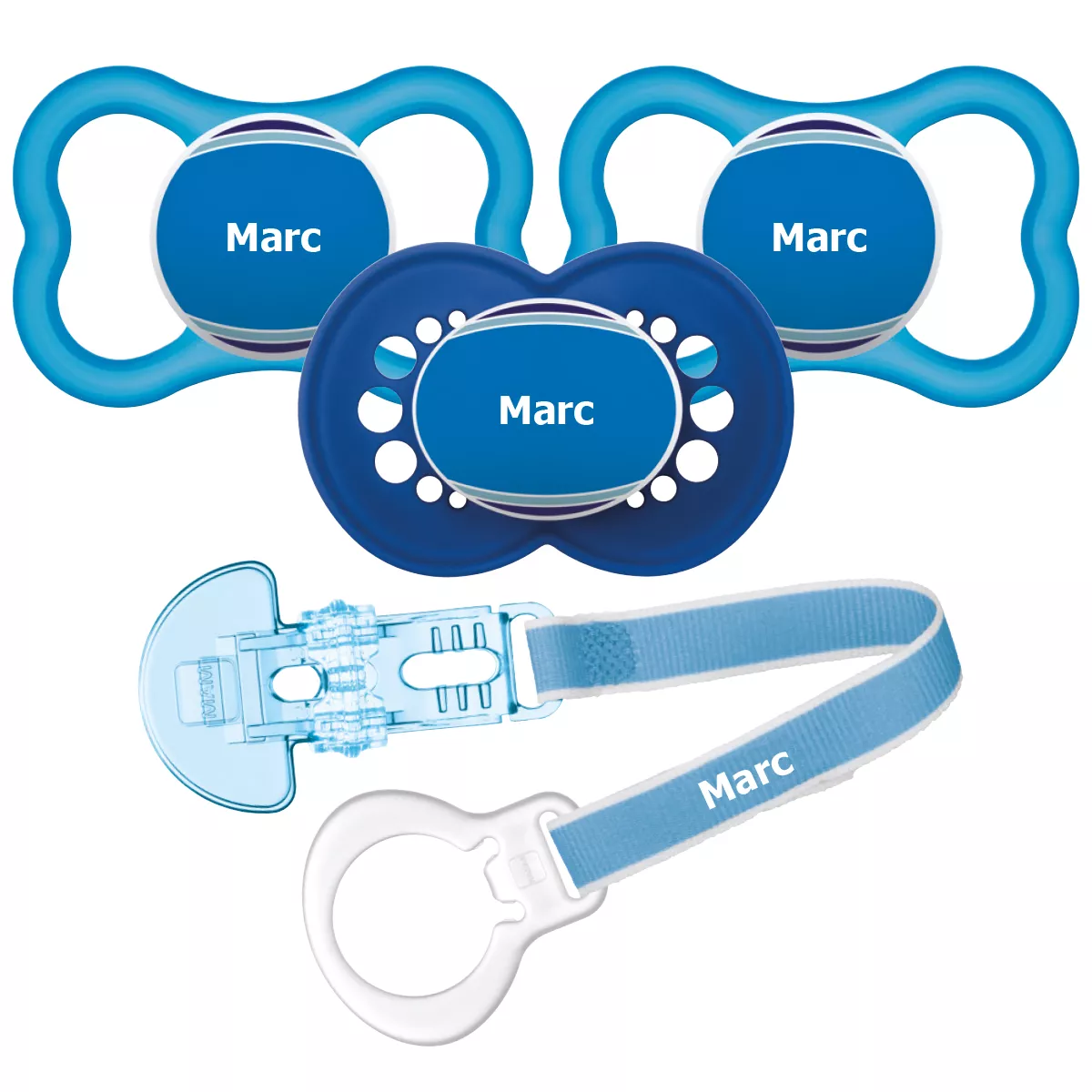 MAM Individual Toddler Box 6+ - Pacifier & Clip