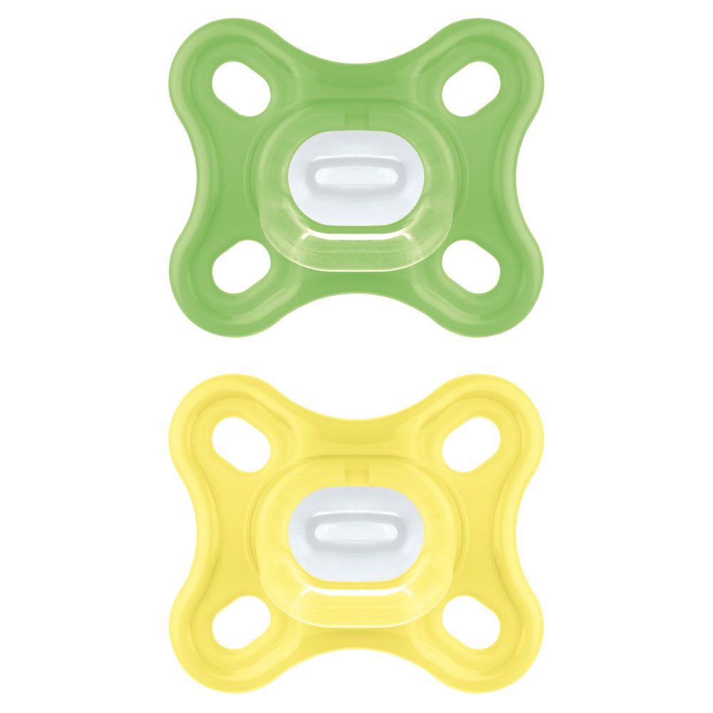 MAM Comfort Silicone Soother  0-2 months, set of 2