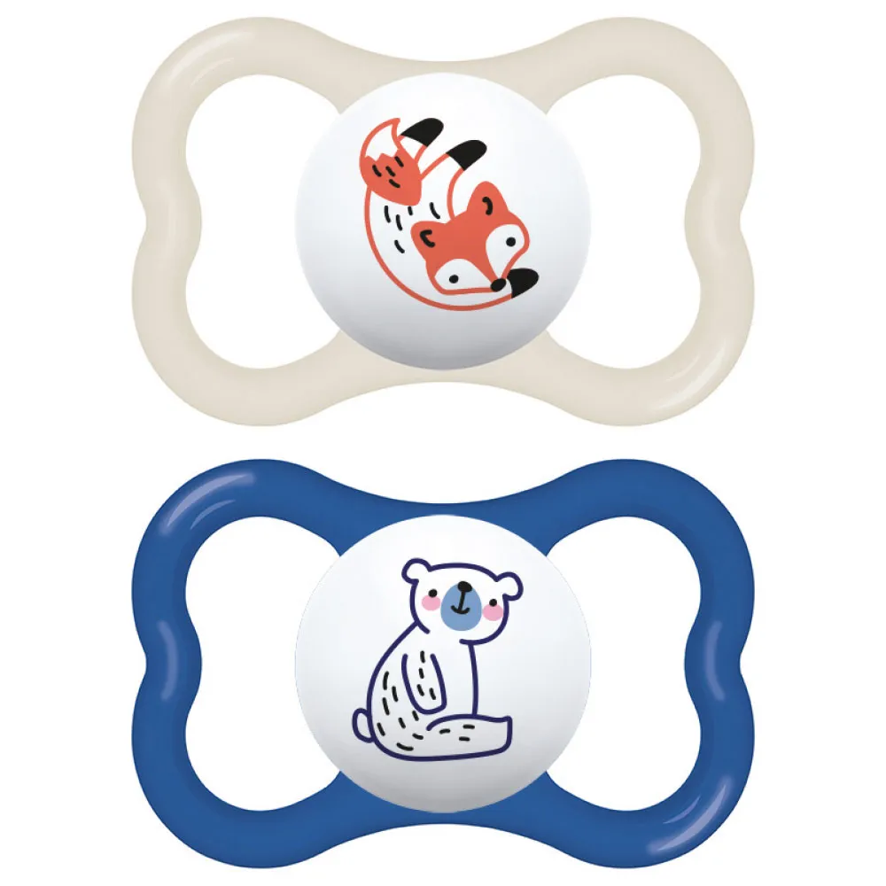 snimamaページ CHUPETA MAM SUPREME 6+ MESES - EMBALAGEM DUPLA AZUL | Linen & Deep