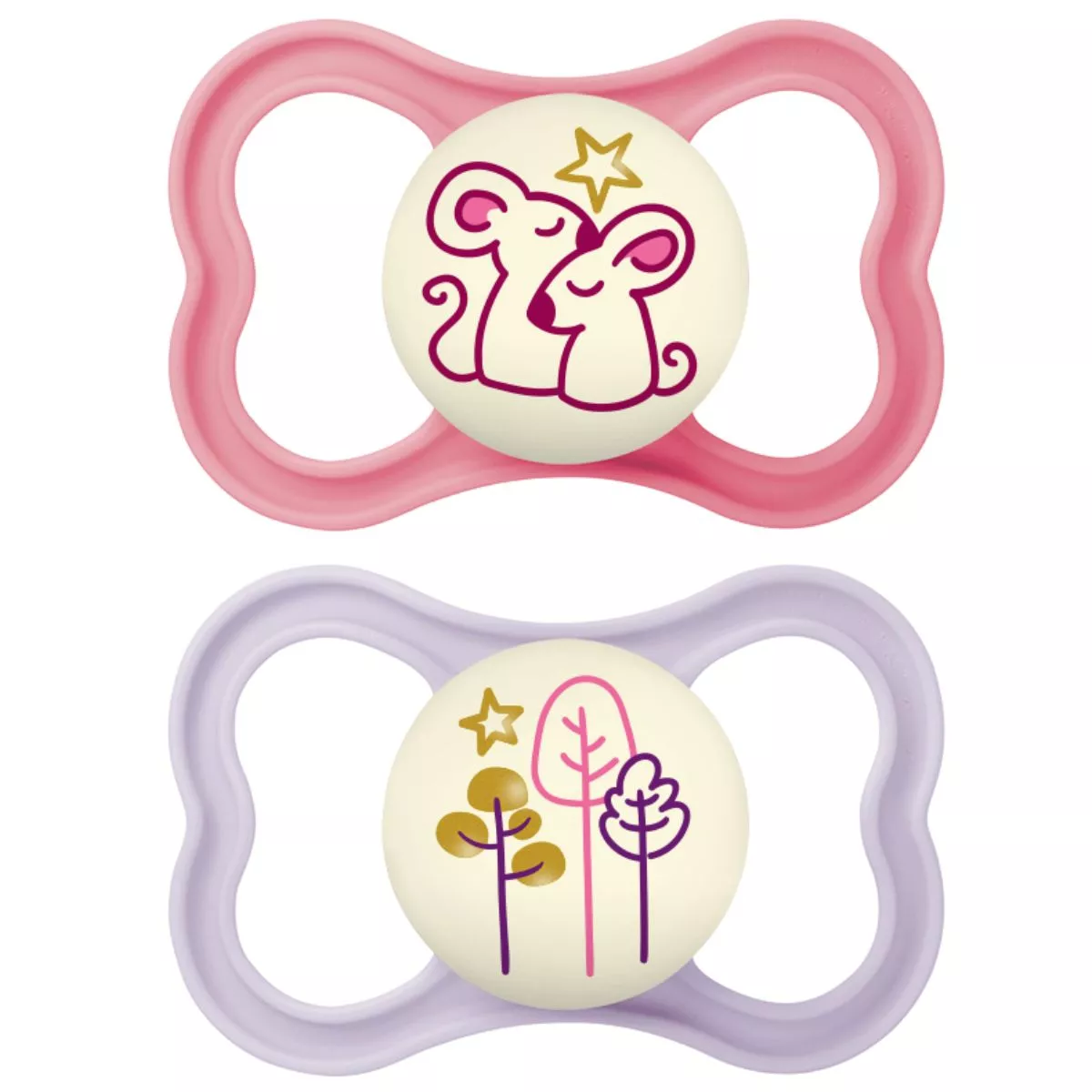 MAM Air Night Soother 16+ months, set of 2