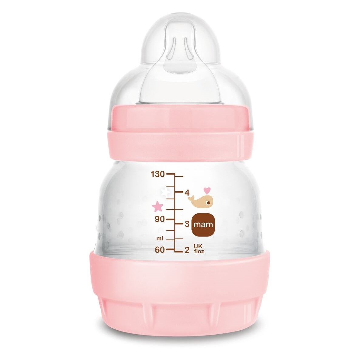 MAM Easy Start™ Anti-Colic 130ml Biberão, 0 meses, 1 pedaço