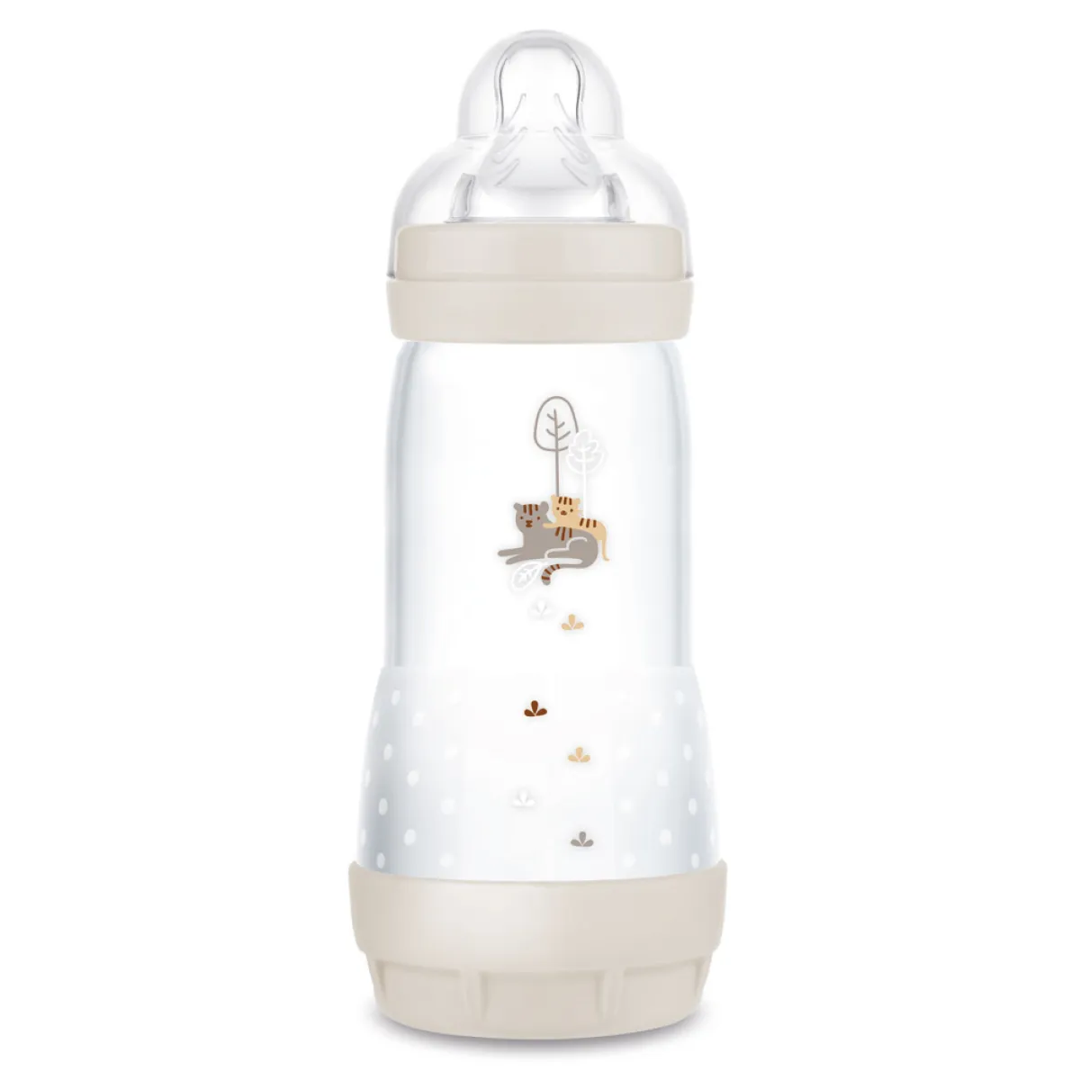 MAM Easy Start Anti-Colic Babyflasche 320 Ml – Mit SkinSoft Sauger, Selbststerilisierend In Der Mikrowelle