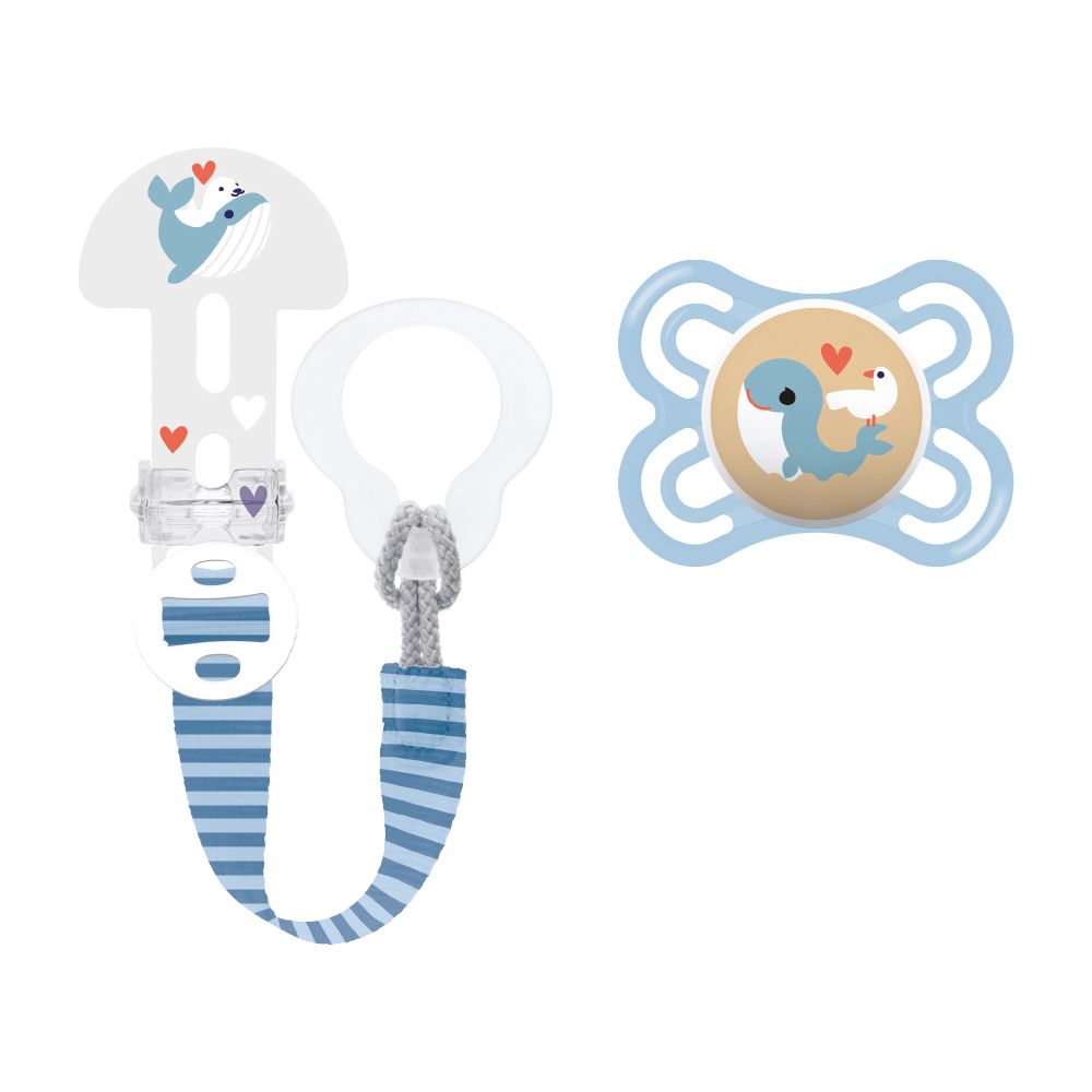 MAM Perfect & Clip it! Better together- Pacifier and Clip