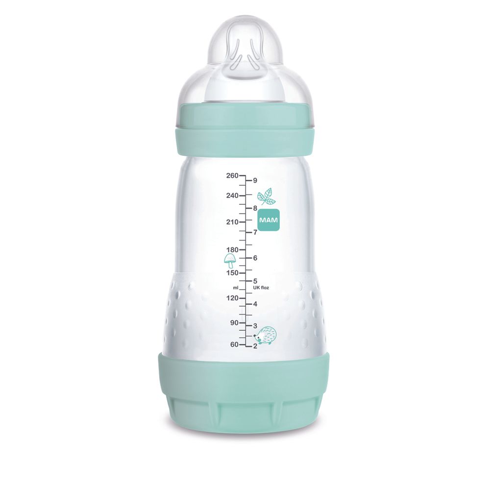 MAMADEIRA MAM EASY START 260ML - EMBALAGEM UNITARIA AZUL