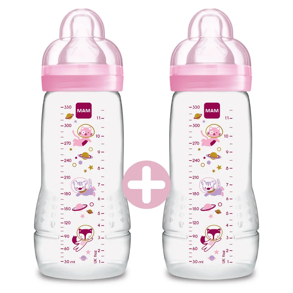 Easy Active™ Baby Bottle 330ml Space Adventure Combi