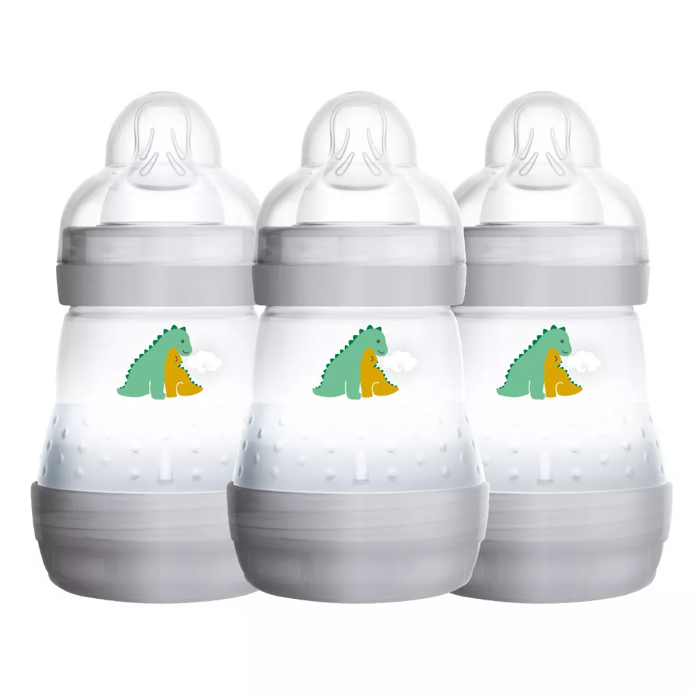 MAM Easy Start Anti-Colic Self-Sterilising Bottle - Newborn - 3 Pack -160ml