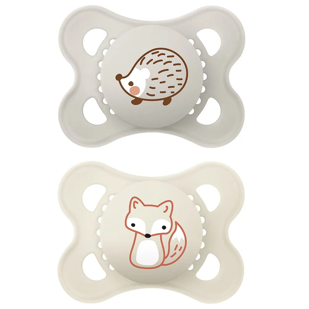 CHUPETA MAM SAYINGS 0-6 MESES - EMBALAGEM DUPLA NEUTRA | Stone