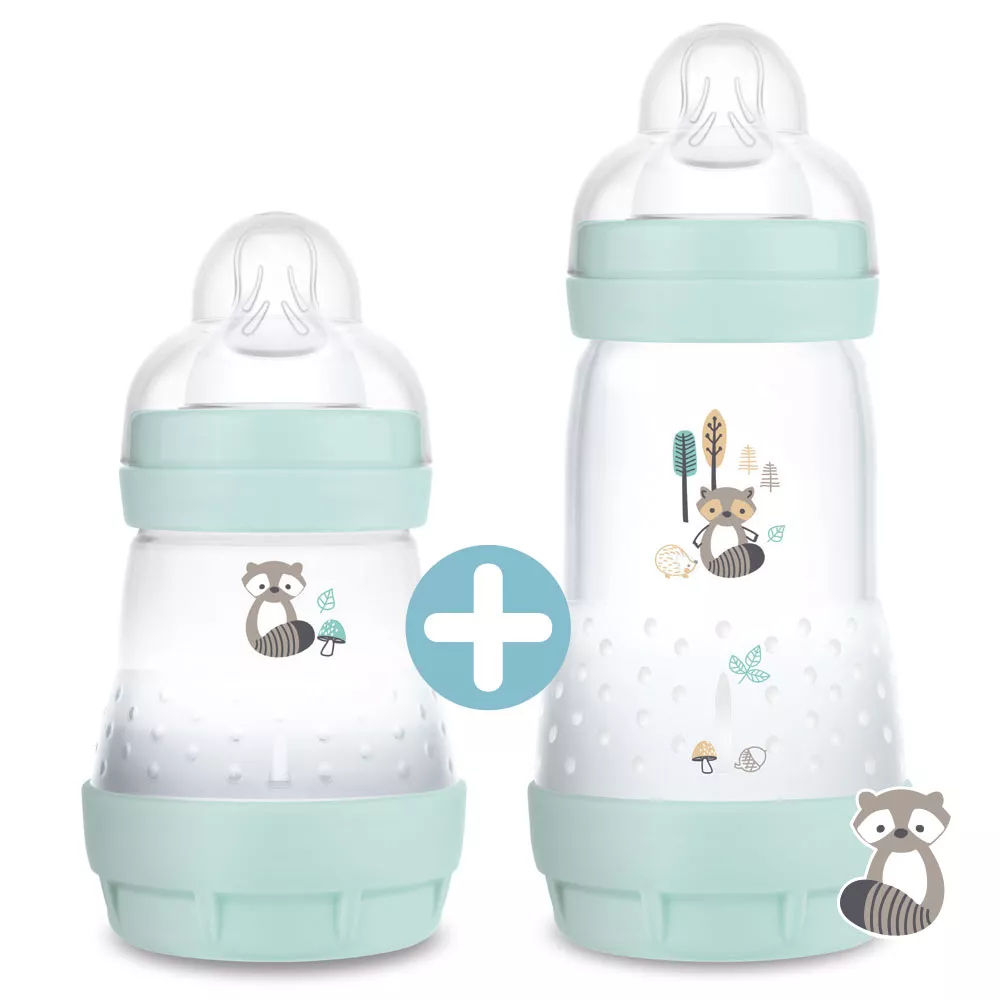 Easy Start™ Anti-Colic 160ml & 260ml Forest Matt -  Baby Bottle Combi