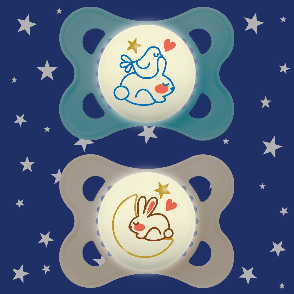 MAM Original Night Soother 2-6 months, set of 2