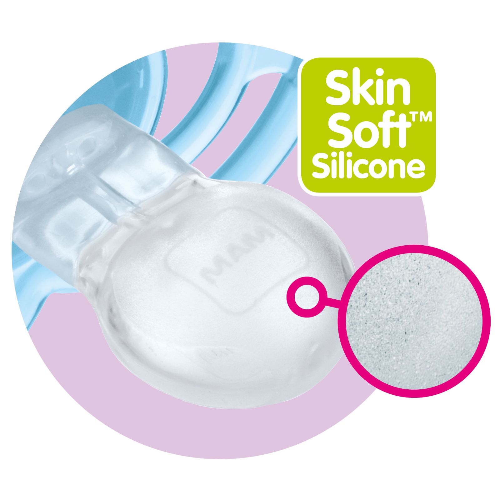 Mam Tetine Soft Size 3 Silicone 6Mois Duo