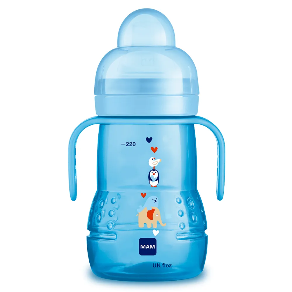 COPO MAM TRAINER 220ML - AZUL