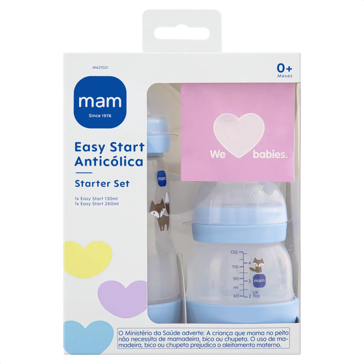 MAMADEIRA MAM EASY START - STARTER SET AZUL | Arctic Blue | MA21021
