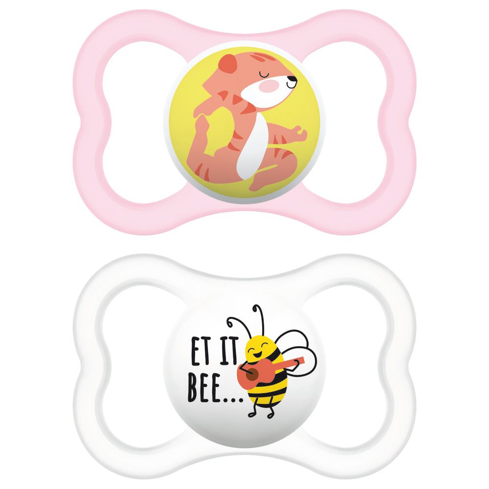 Orthodontic Pacifiers: In Silk Teat or Natural Latex | MAM Baby