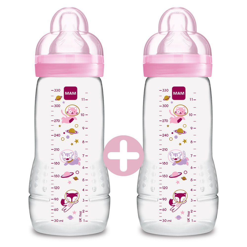 Easy Active™ Baby Bottle 330ml Space Adventure Combi 