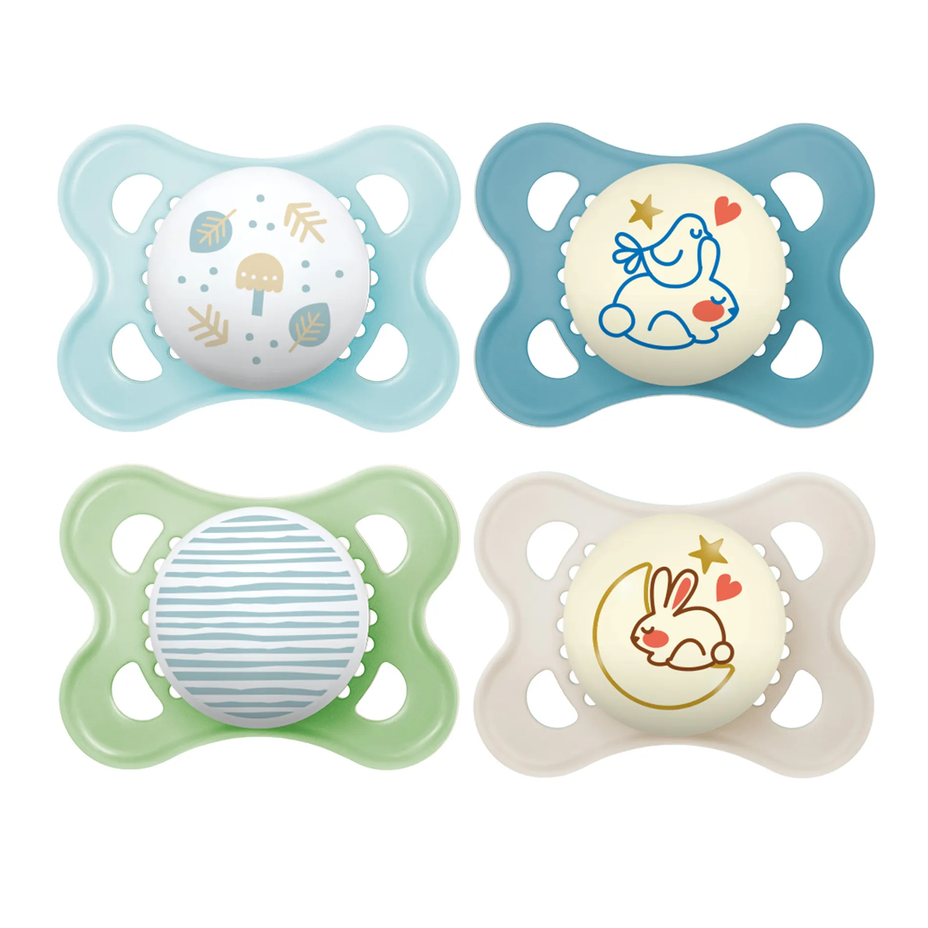 MAM Original Day & Night 0-6, 4 Pack