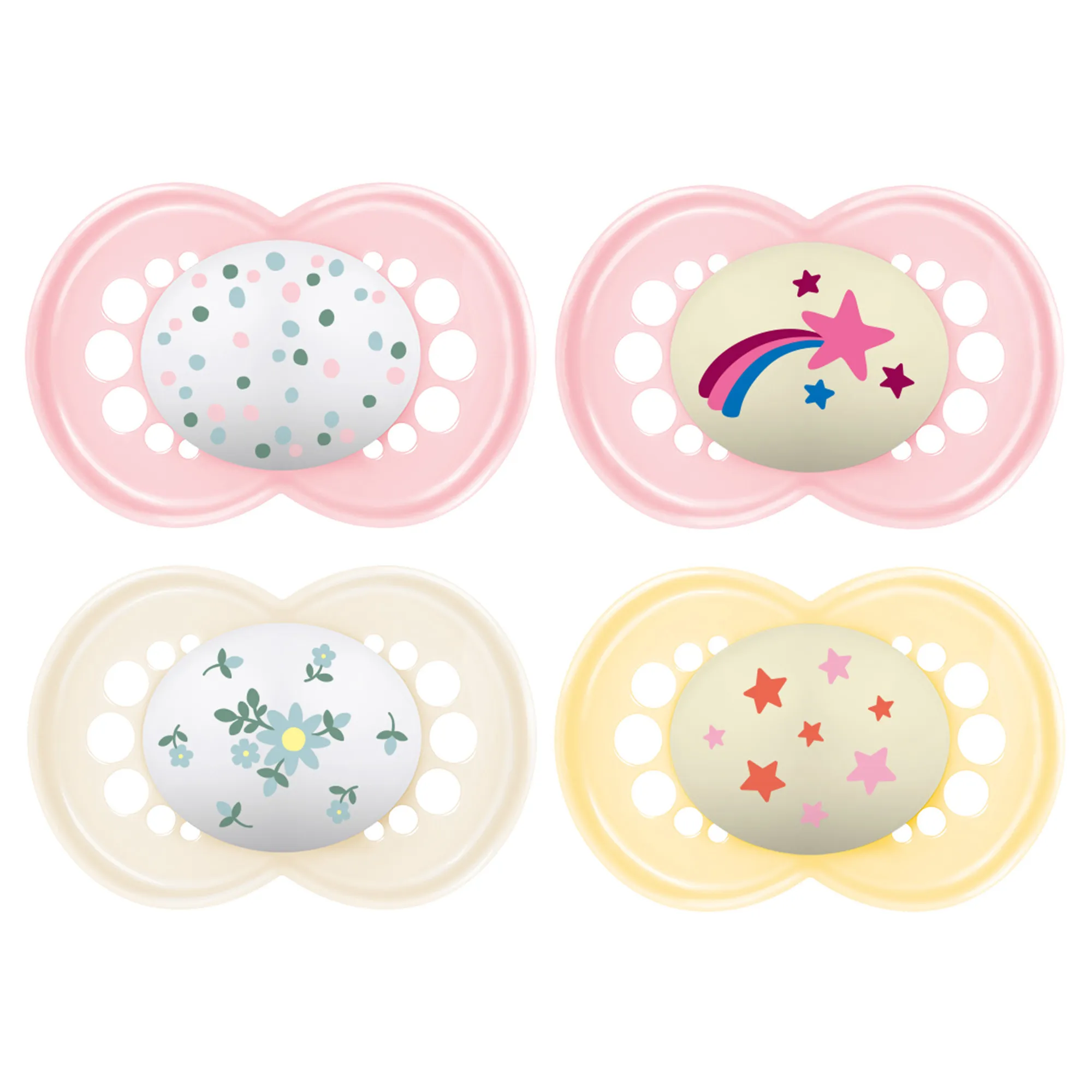 MAM Original Day & Night Pacifier 4 pack, 16+ Months