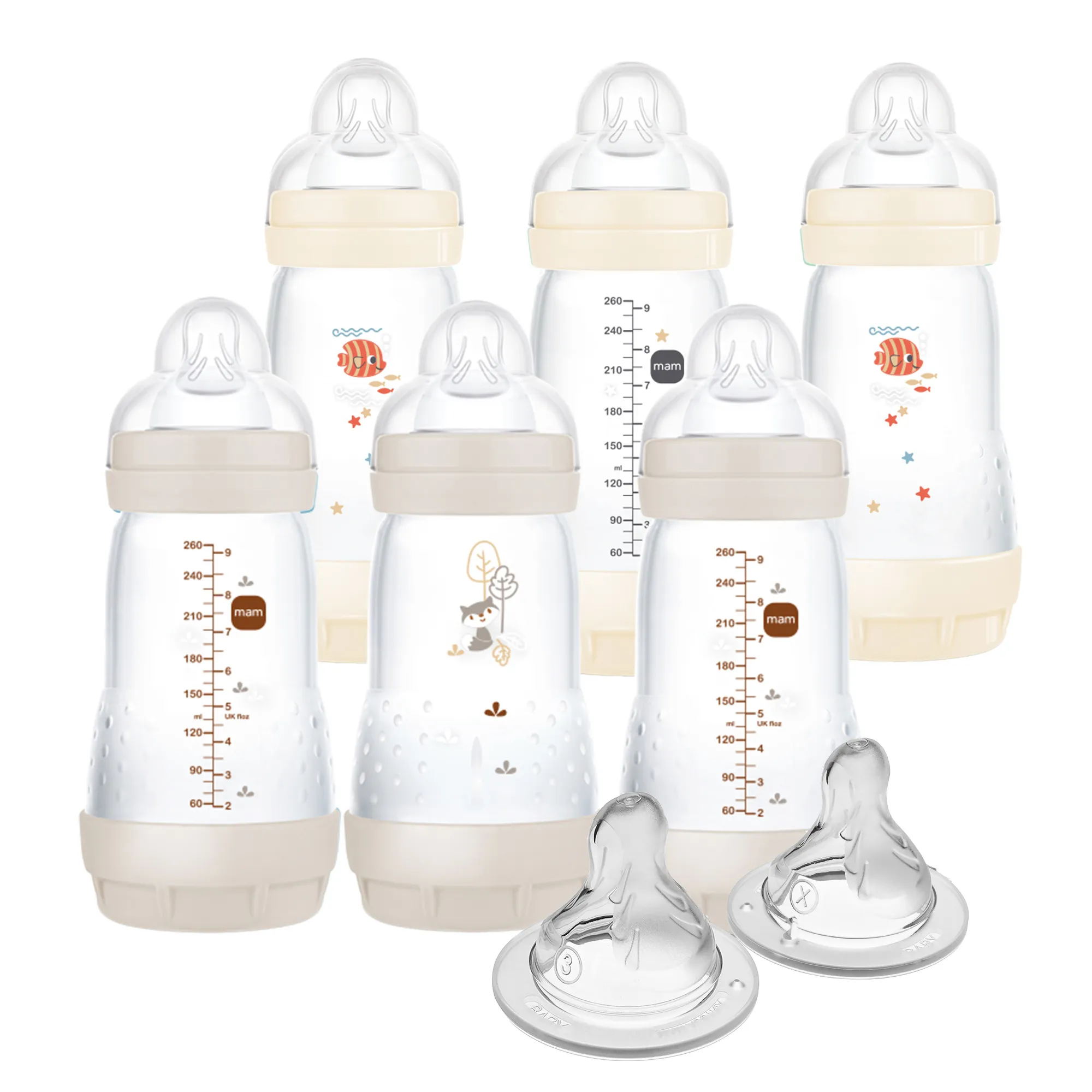 Easy Start™ Anti-Colic 9oz Flow Baby Bottle Pack