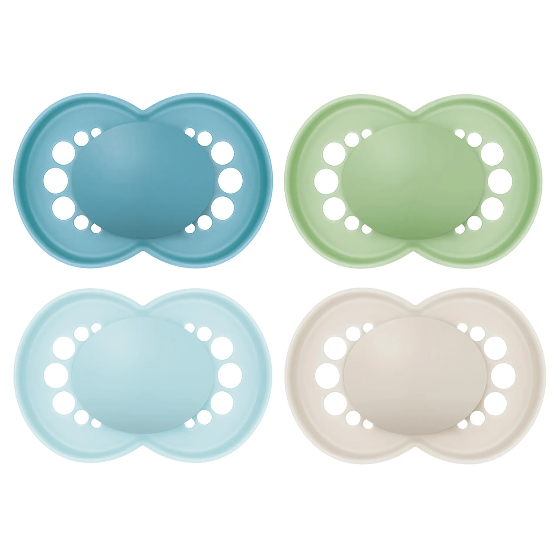MAM Original Matte Non-Deco, 6+ Months, 4 Pack