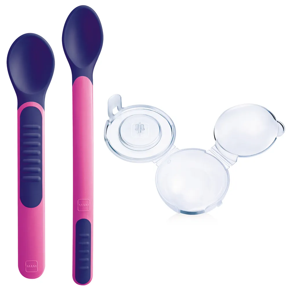 Feeding Spoons + Cover