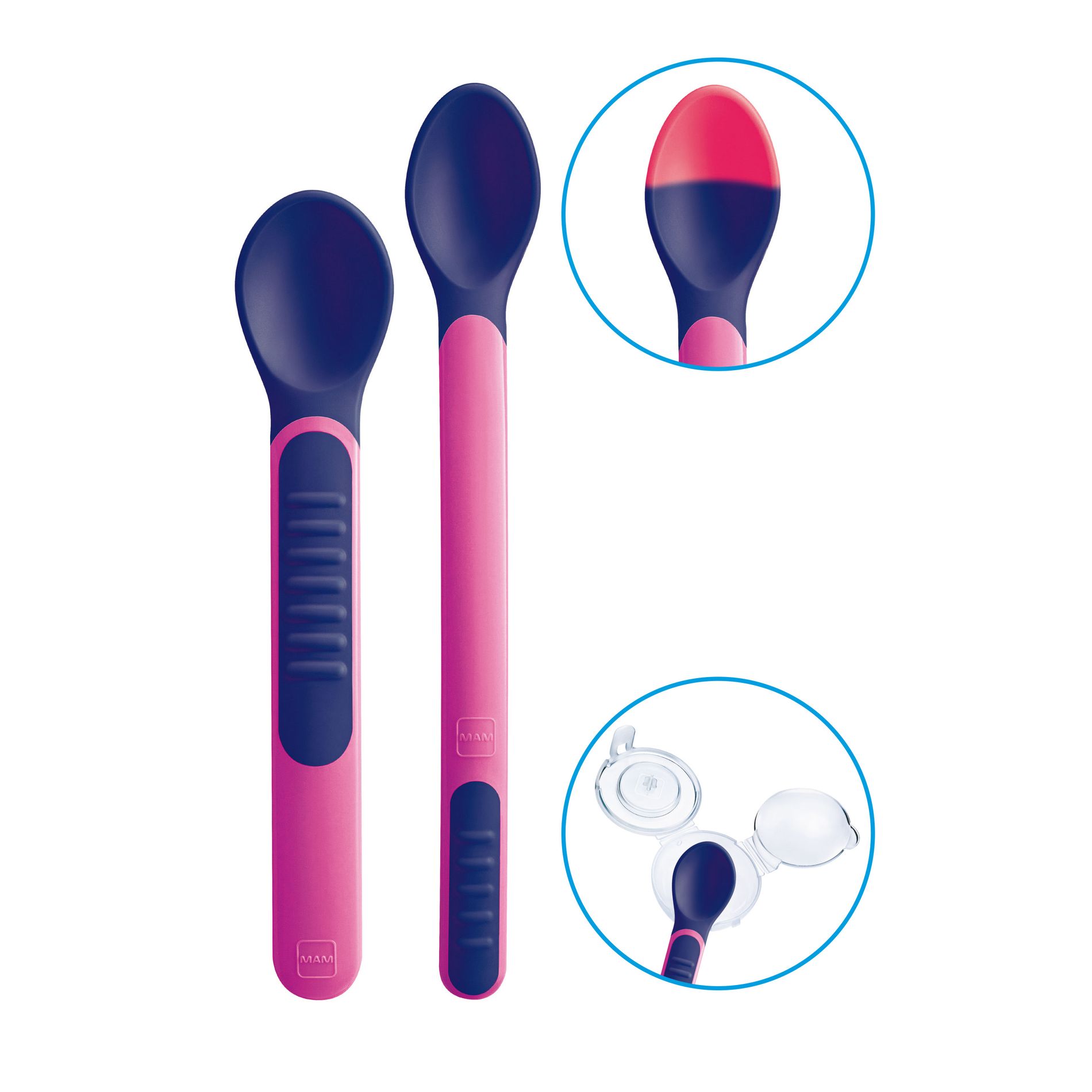 Feeding Spoons + Cover