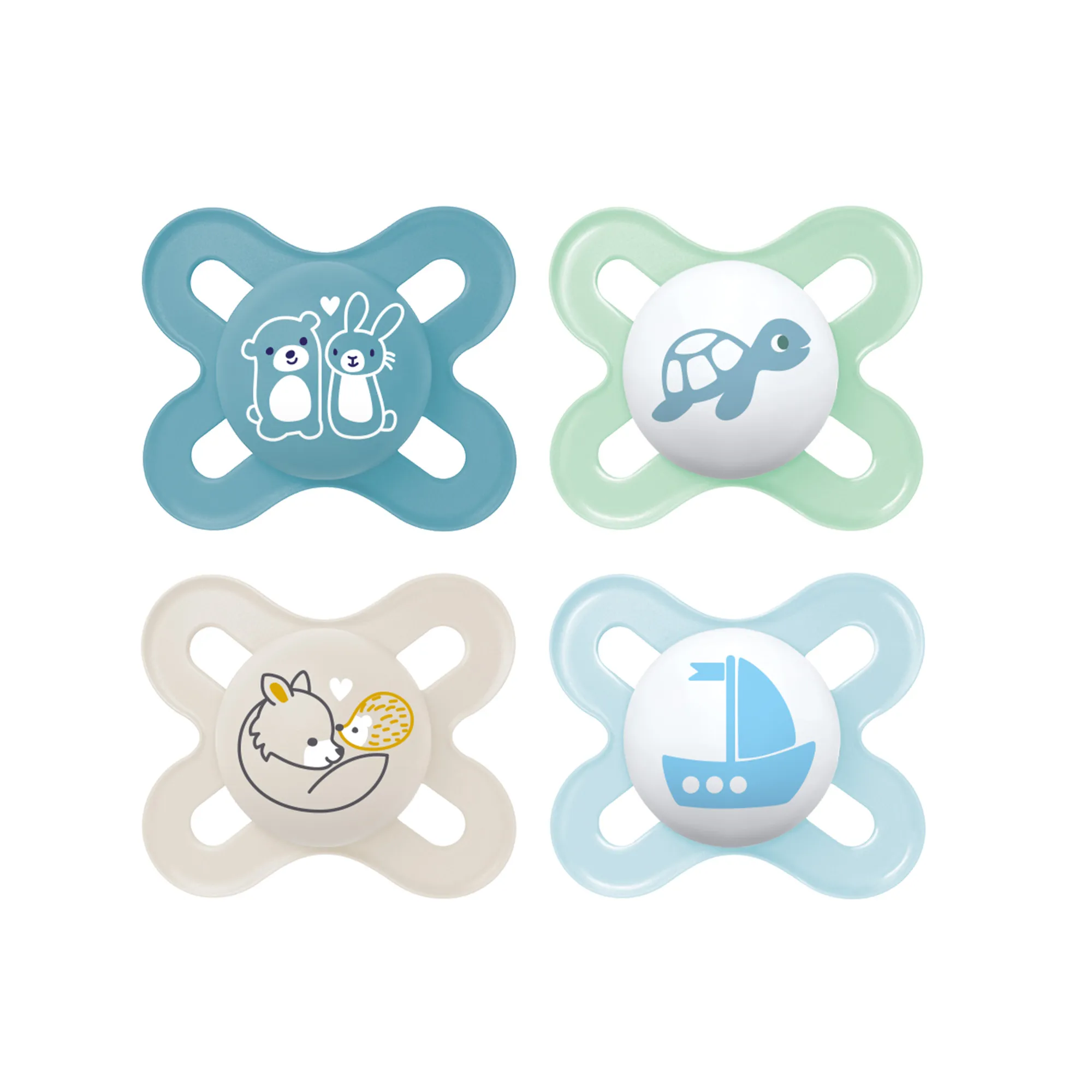 MAM Original Start Newborn Pacifier 4 pack, 0-2 Months