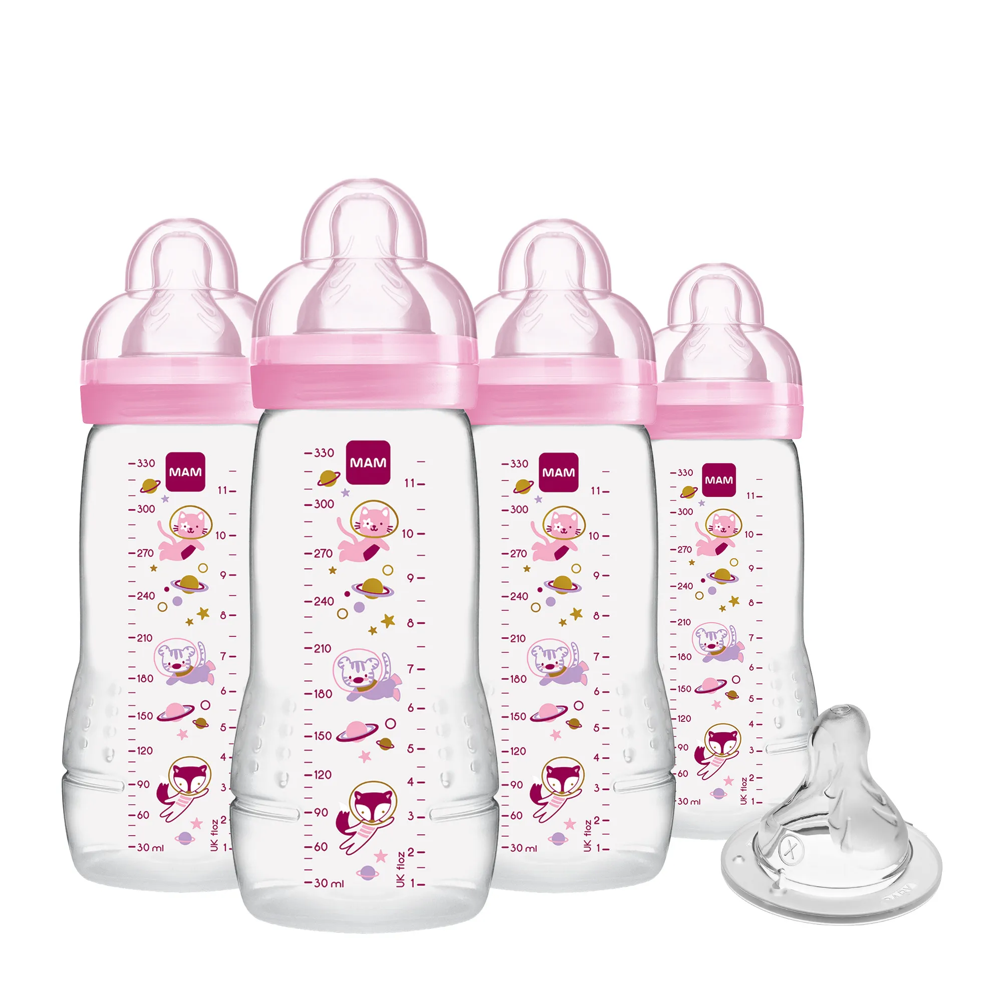 Easy Active™ Baby Bottle 330ml Space Adventure- Biberón