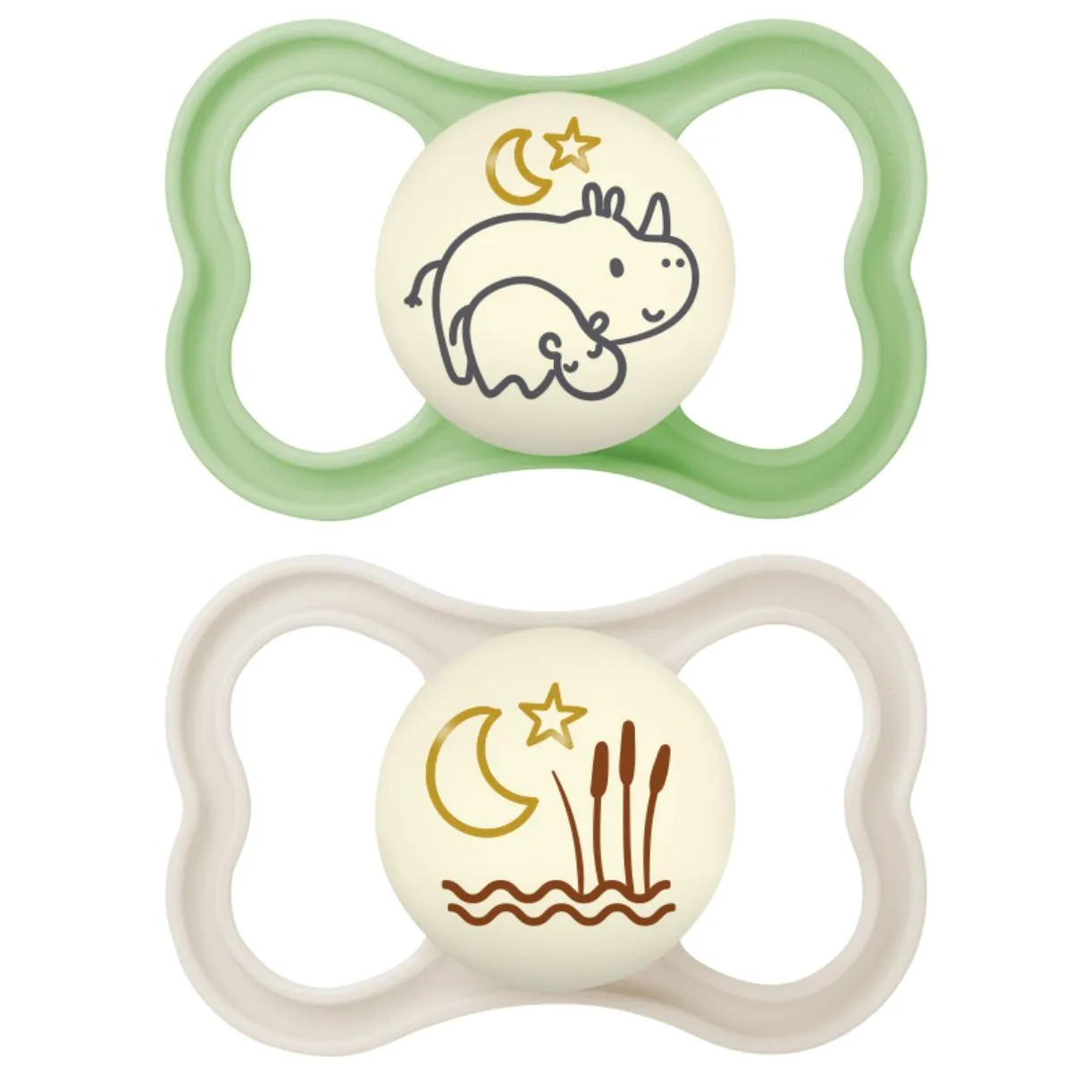 MAM Air Night Soother 6+ months, set of 2