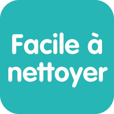 Produit facile à nettoyer