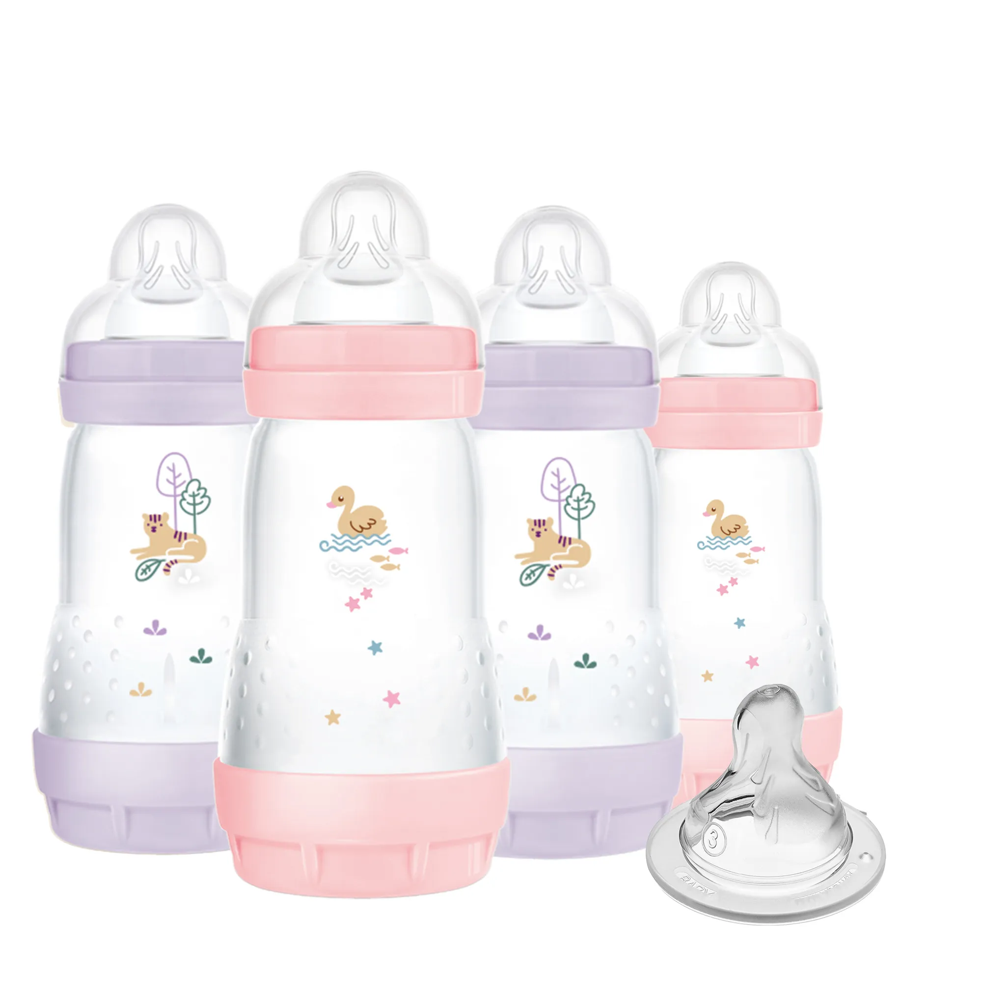 Easy Start™ Anti-Colic 9oz Baby Bottle 4 pack, 2+ months