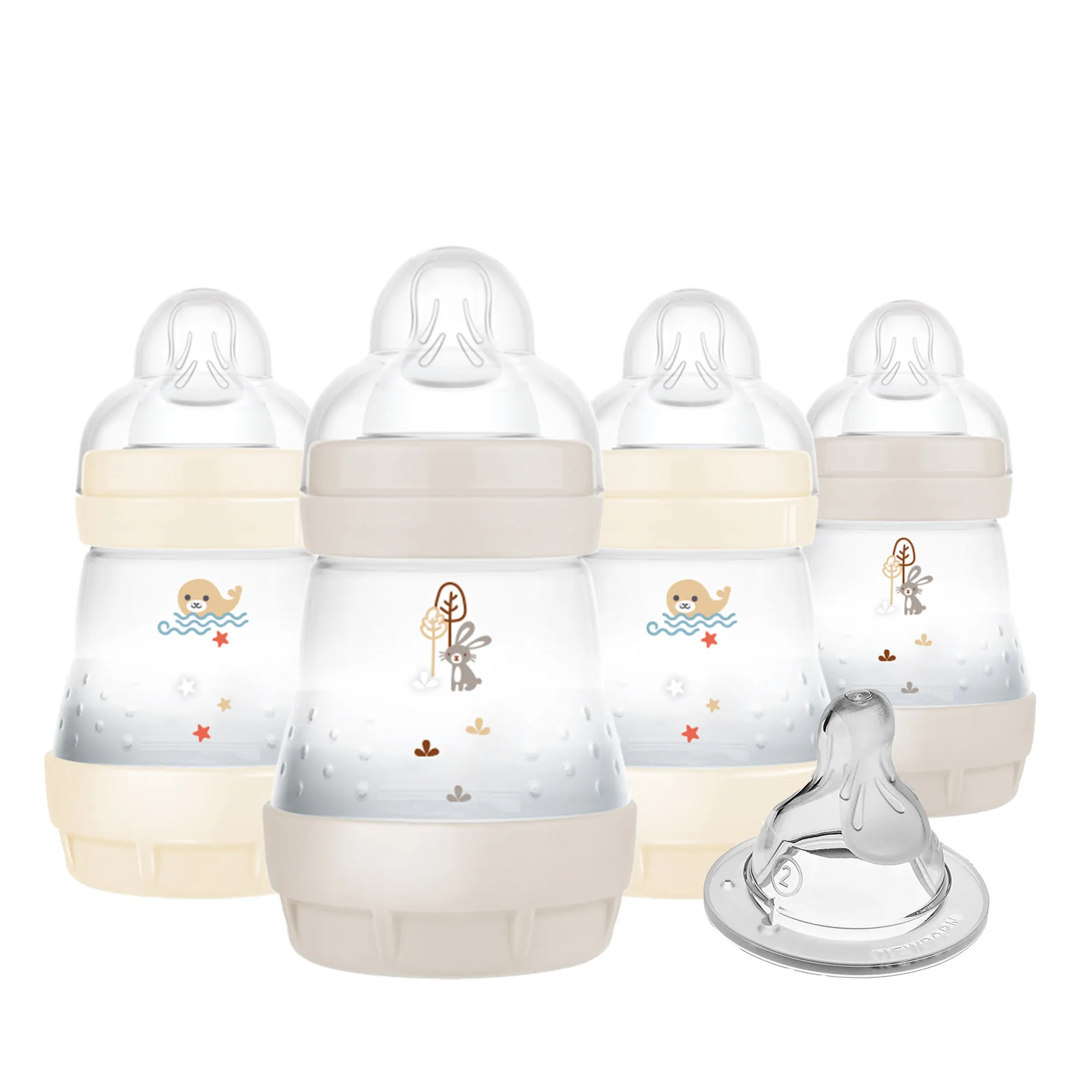Easy Start™ Anti-Colic 5oz Flow - Baby Bottle - 4 Pack