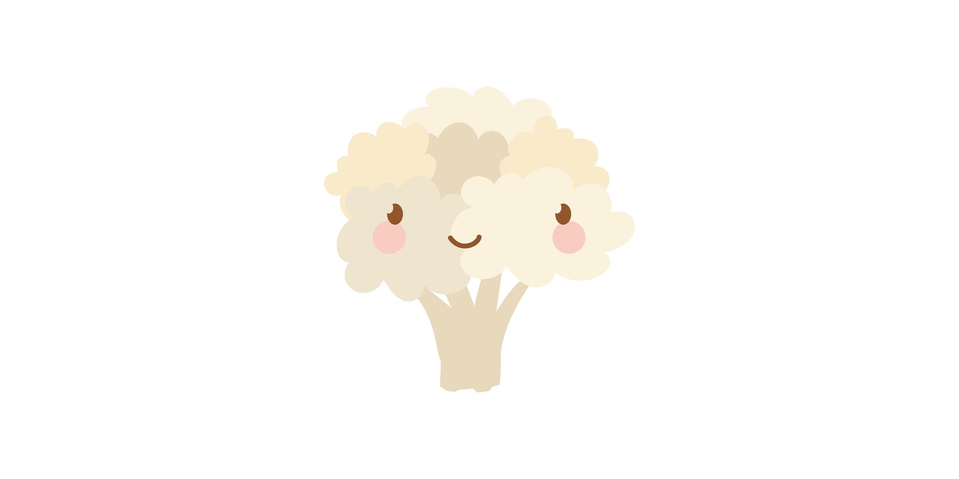 Je baby is nu ongeveer zo groot als een bloemkool.4