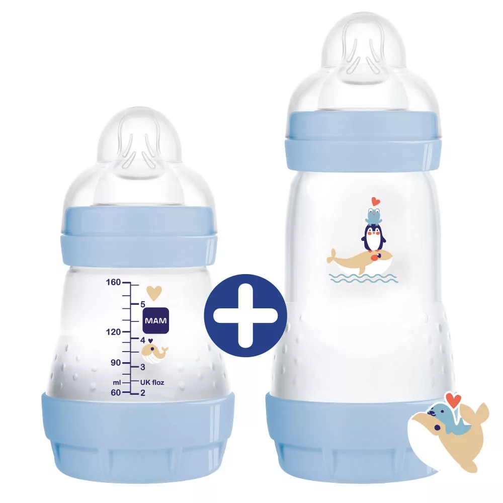 Easy Start™ Anti-Colic 160ml & 260ml Better Together -  Baby Bottle Combi