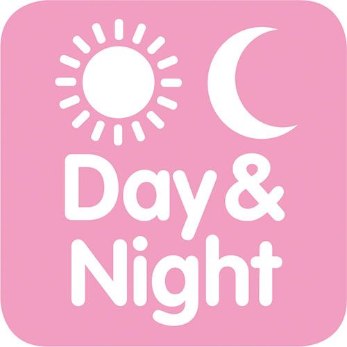 For a dry, safe and skin-friendly feeling - day & night