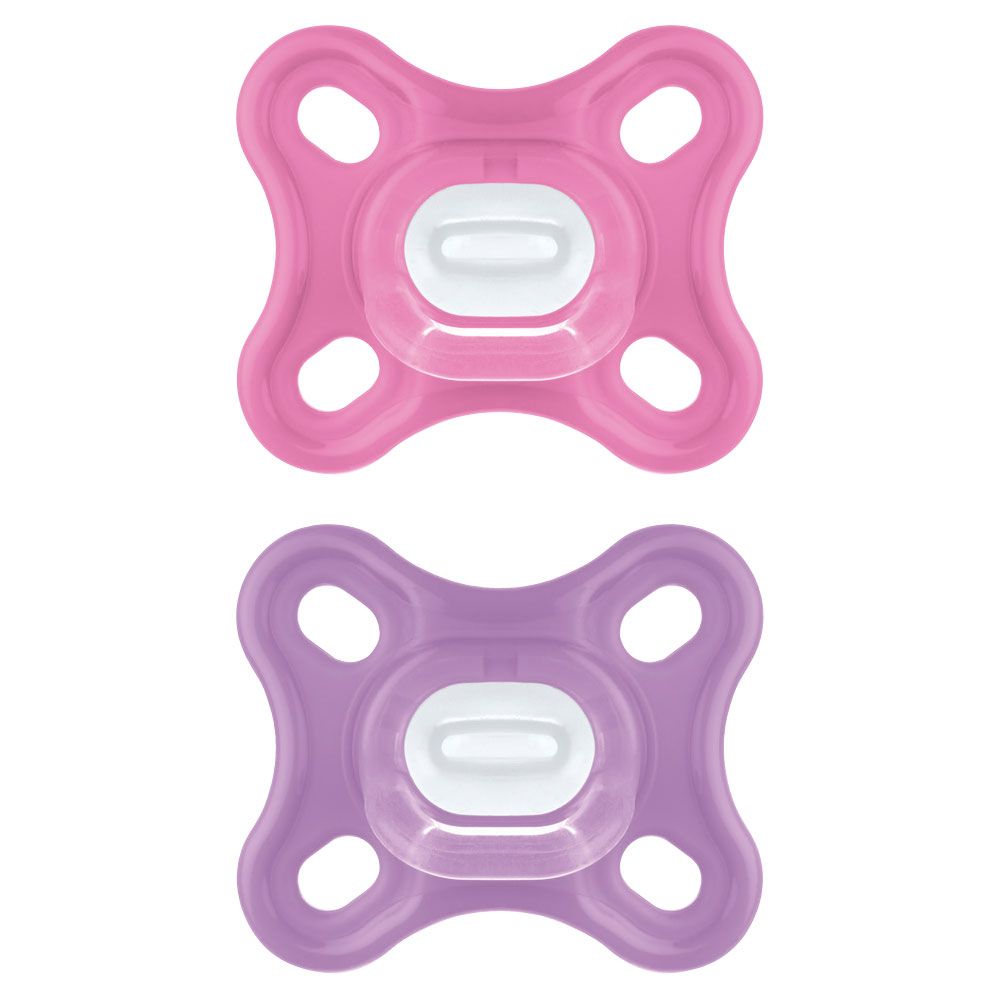 MAM Comfort Silicone Soother  0-3 months, set of 2