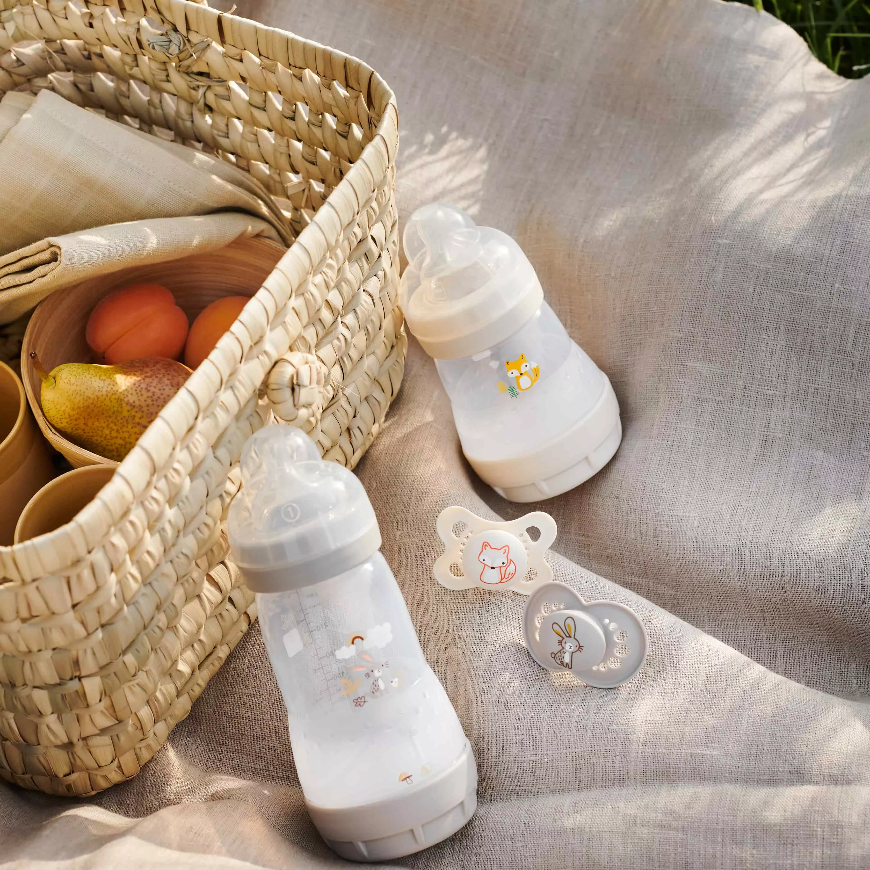 Easy Start Matte Anti-Colic Baby Bottles, 9 oz Medium Flow Nipples, Baby  Girl