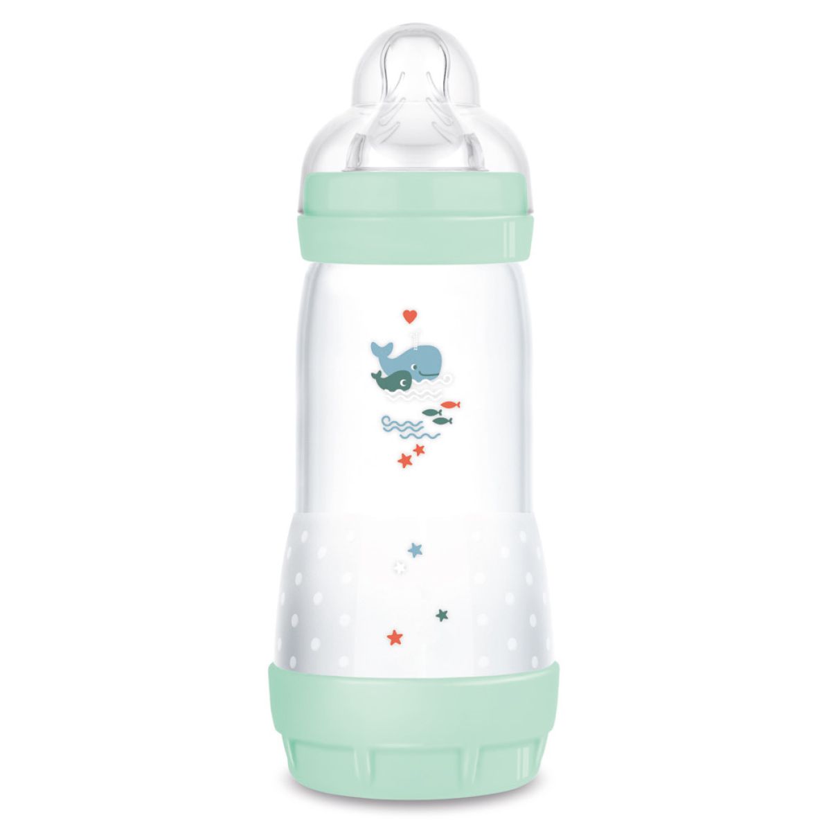 MAM - Easy Active Baby Bottle - Biberon Con Tettarella In Silicone Da 330  Ml Fantasie Maschili Assortite