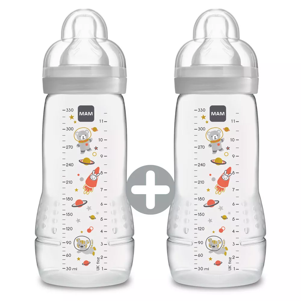 Easy Active™ Baby Bottle 330ml Space Adventure Combi 