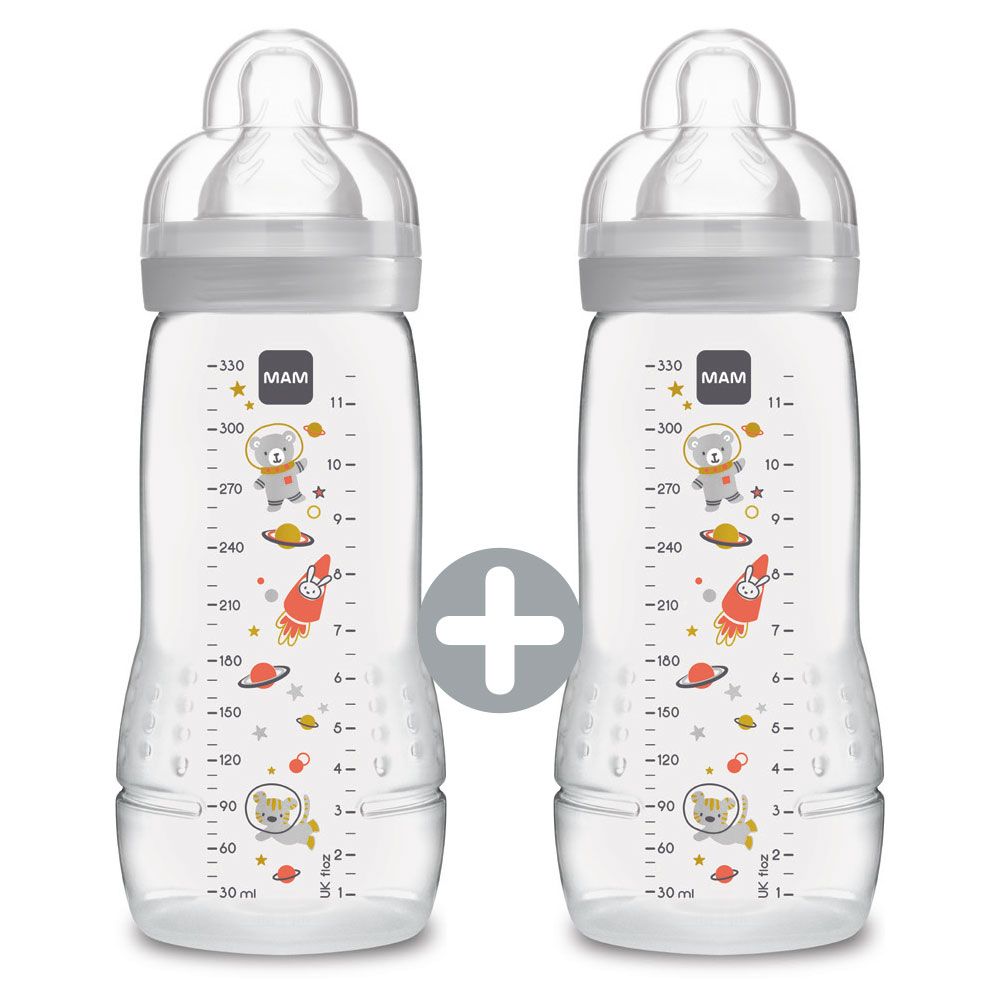 Easy Active™ 11oz Baby Bottle 2 pack, 4+ Months