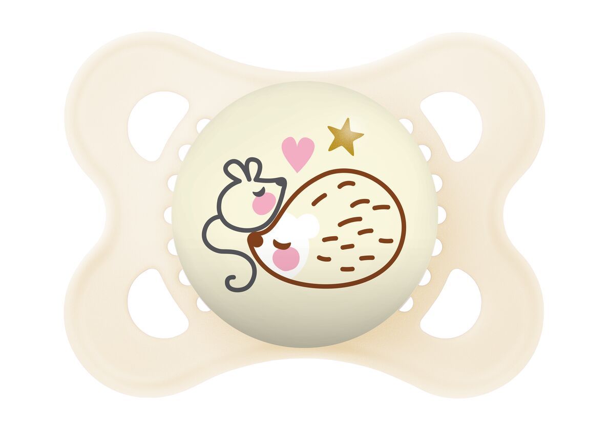 CHUPETA MAM ORIGINAL NIGHT 0-6 MESES- EMBALAGEM UNITARIA NEUTRA