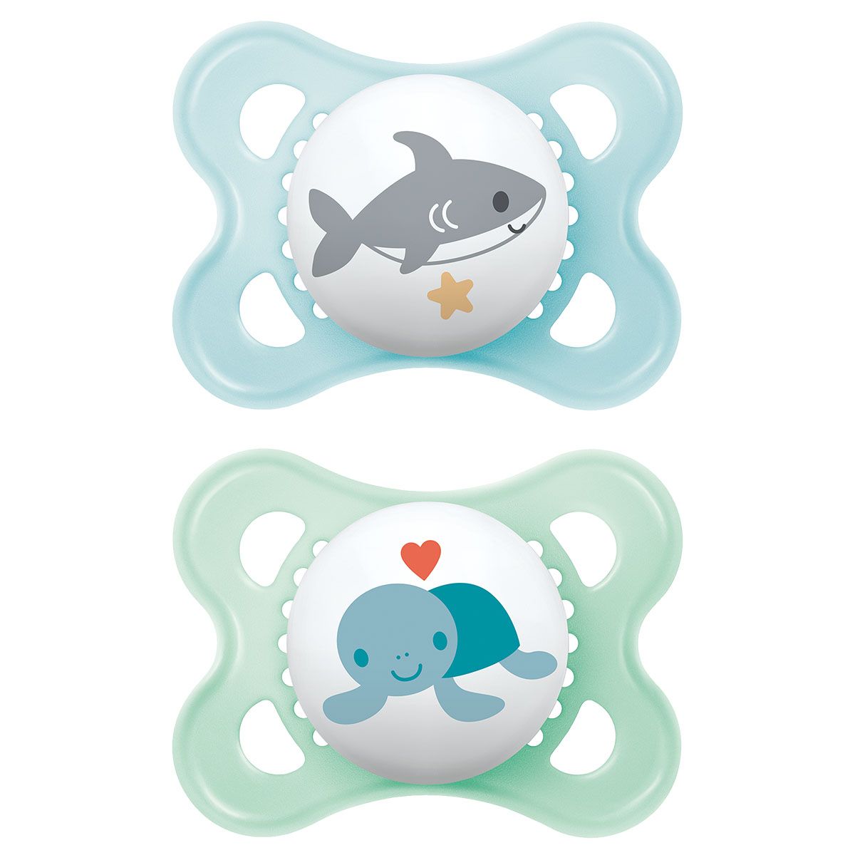 CHUPETA MAM SAYINGS 0-6 MESES - EMBALAGEM DUPLA AZUL