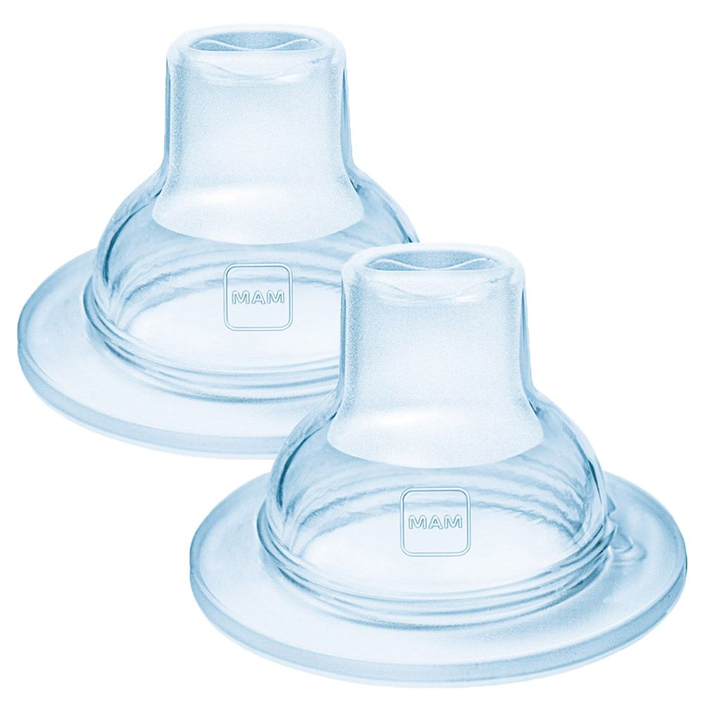 MAM EXTRA SOFT SPILL FREE SPOUTS 2 PACK TEATS 