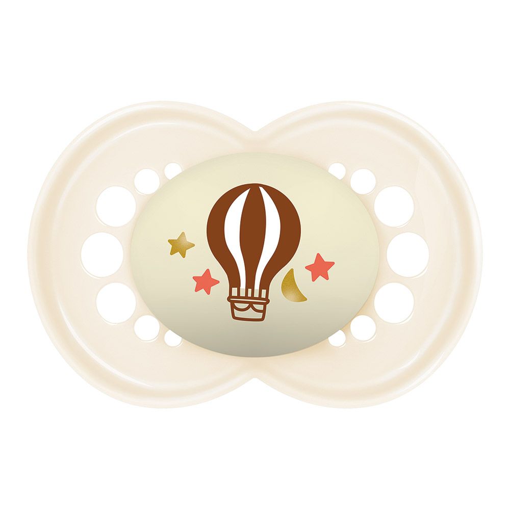 CHUPETA MAM ORIGINAL NIGHT 6+ MESES- EMBALAGEM UNITARIA NEUTRA