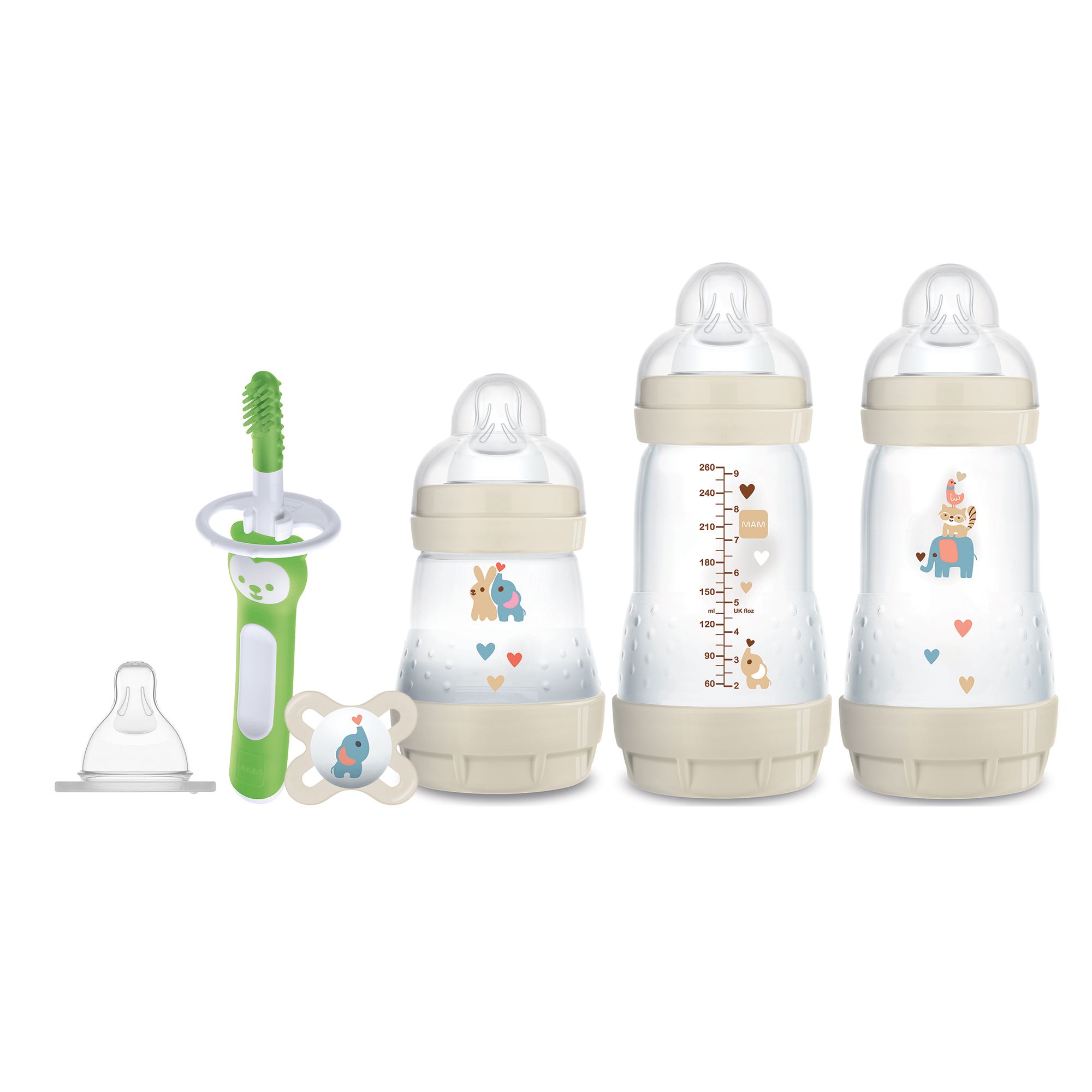 MAM Anti Colic Newborn Baby Bottle 4.5 Oz 130ml Size #1 Slow