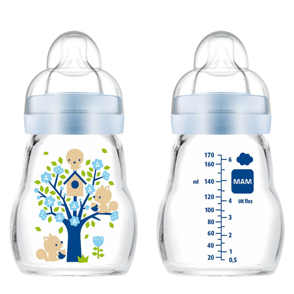Feel Good 170ml - Szklana butelka dla niemowląt