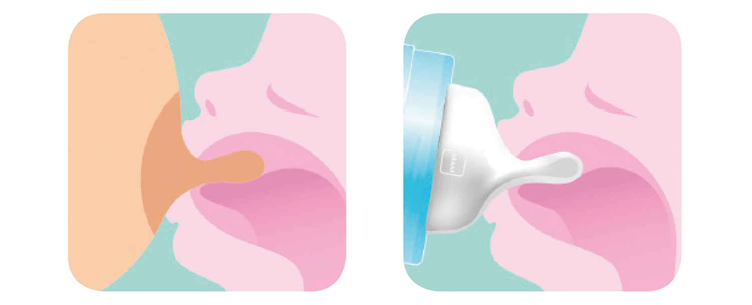 Tétine MAM avec surface en silicone SkinSoft™, pour une bonne acceptation par bébé : Tétine plate douce, semblable au sein de maman pendant l’allaitement Notre tétine innovante en silicone MAM SkinSoft™ reproduit particulièrement bien la sensation familière de l’allaitement. Sa forme plate unique imite la forme du mamelon maternel pendant l’allaitement et s’adapte donc parfaitement à la bouche du bébé. Elle facilite ainsi la transition entre sein et biberon.